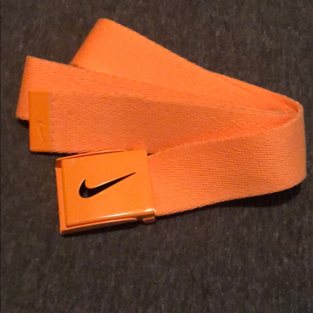 Nike Neon Orange Belt
